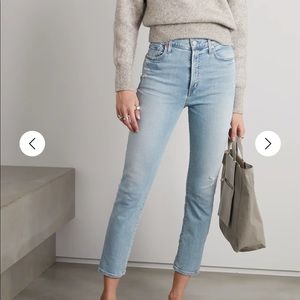 CITIZENS OF HUMANITY- Olivia Seam High Rise Slim Crop-